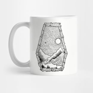 Mountain frame Mug